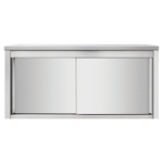 Ποτηριέρα Inox με πόρτες 160 cm