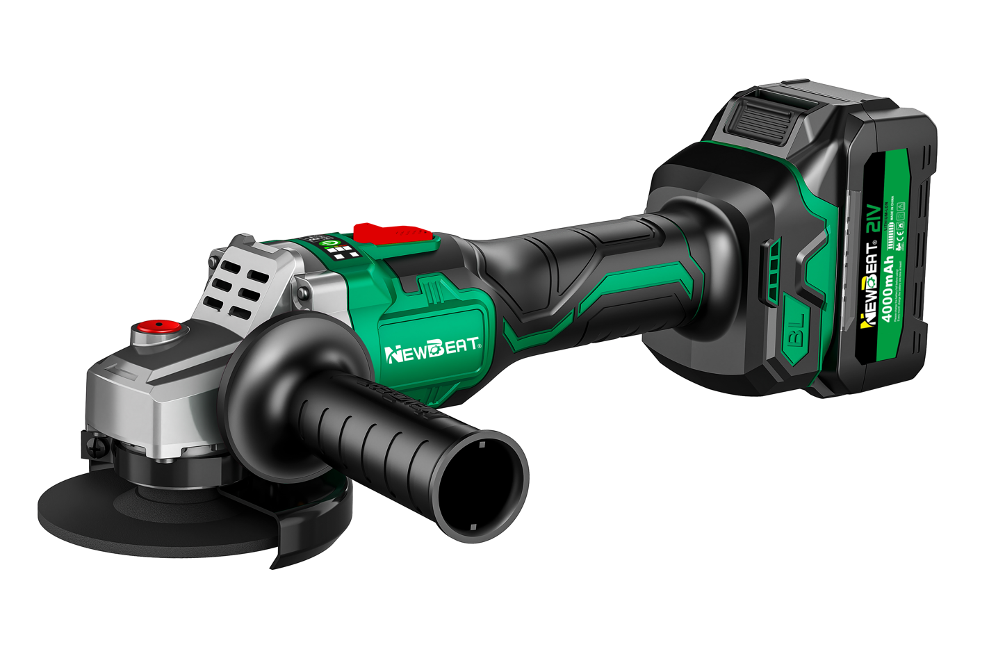 NEWBEAT CAG-125K Τροχός Ρυθμ. 5Τ 125mm Brushless 2x4.0Ah 21V 5042004