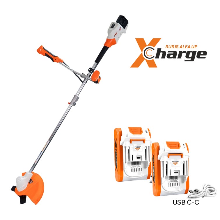 ΘΑΜΝΟΚΟΠΤΙΚΟ ΜΠΑΤ.(ΜΕ 2 ΜΠΑΤ. 2400e X-CHARGE) RURIS ALFA-UP 3044e - RURIS