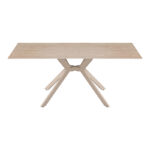 Τραπέζι Olven pakoworld sintered stone σε όψη τραβερτίνας 180x90x75εκ