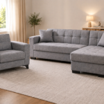Σετ Σαλονιού Soft Living Grey , All4home