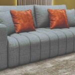 Τριθέσιος Καναπές-κρεβάτι Braga, Π 230×Υ 84×Β 94 εκ., All4home