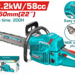 TOTAL ΒΕΝΖ/ΝΗΤΟ ΑΛΥΣΟΠΡΙΟΝΟ 58cc / 3HP / 55cm (TG5582211)