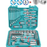 TOTAL ΕΠΑΓΓ. ΚΑΣΕΤΙΝΑ ΚΑΡΥΔΑΚΙΑ 1/4"-1/2" & ΕΡΓΑΛΕΙΑ ΧΕΙΡΟΣ 105ΤΕΜ (THKTHP61057)
