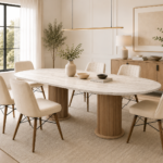 Σετ Τραπεζαρίας με 6 καρέκλες, Aurea ,180x90x75 εκ. All4home