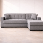 Γωνιακός καναπές-κρεβάτι New Dynamic Corner, γκρι, 237/154/93 εκ., Νο 51-002, κωδ. 2770000045, All4home