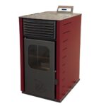 Mytherm ANGELA TA 16 Red αερόθερμη σόμπα pellet (7-16 kw)