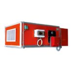 Mytherm ΟΡ 100 αερολέβητας πετρελαίου-αερίου οριζόντιος χωρίς καυστήρα 116 kw