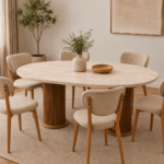 Σετ Τραπεζαρίας με 6 καρέκλες, Scandi ,180x90x75 εκ. All4home