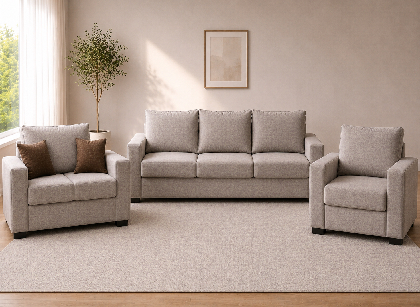 Σετ σαλονιού 3 Τεμαχίων, Dali , All4home