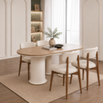 Σετ Τραπεζαρίας με 4 καρέκλες, Elio ,180x90x75 εκ. All4home