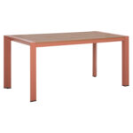 ΤΡΑΠΕΖΙ ΕΞΩΤ.ΧΩΡΟΥ FB96059.08 ΑΛΟΥΜΙΝΙΟ ΣE TERRACOTTA & POLYWOOD 160X80Χ75Υεκ.
