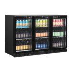Βιτρίνα συντήρησης Back Bar με ανοιγόμενες πόρτες 300lt DB301H-3