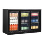 Βιτρίνα συντήρησης Back Bar με συρόμενες πόρτες 300lt DB301S-3