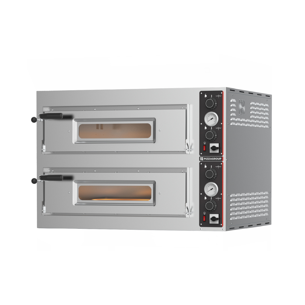 Φούρνος πίτσας διώροφος 8 Χ Ø34cm έως 450˚C ENTRY 8 MAX