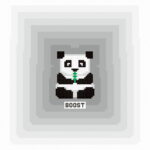 Μεταλλικό κάλυμμα Animals Ντουλάπας Young Users Next-Λευκό