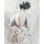 Πίνακας ArteLibre "Γυναικεία Φιγούρα" Καμβάς 80x100cm