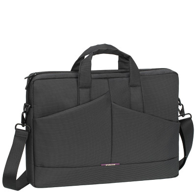 RivaCase 8731 Tivoli grey Diagonal plus Laptop bag 15.6" Τσάντα μεταφοράς LaptopΤσάντα μεταφοράς Laptop 15.6"
