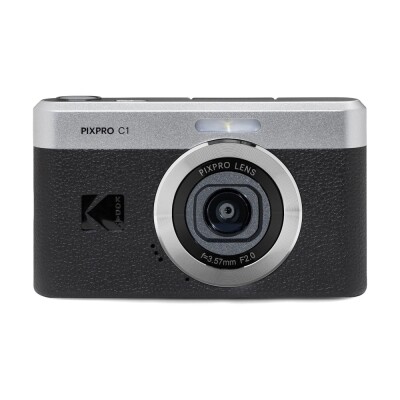 KODAK Pixpro C1 ΜαύρηΚομψή ψηφιακή μηχανή 13MP, με αναδιπλούμενη οθόνη