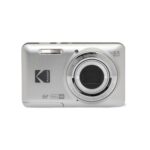 KODAK PixPro FZ55 Compact Camera, ΑσημίΑυτό το λεπτής σχεδίασης μοντέλο είναι ένα βήμα μπροστά με μια
επαναφορτιζόμενη μπαταρία ιόντων λιθίου.