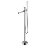 Μπαταρία Λουτρού Επιδαπέδια H9022 Brushed Steel ETERNITY 316 KARAG