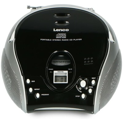 LENCO SCD-27 BLACK Φορητό ράδιo/CDΦορητό Ράδιο-CD 9 watt