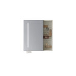 Καθρέπτης NESSE 60 PVC Light Grey 600x130x700mm KARAG