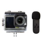 NILOX XMIC WITH MICROPHONE Action cameraAction camera 4k με ασύρματο μικρόφωνο πλήρες πακέτο αξεσουάρ