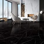 Nero Marquina High 120x160 cm Πλακάκι Πορσελάνης