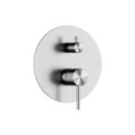 Μπαταρία Μίκτης Διπλός S12058 Brushed Steel ETERNITY 316 KARAG