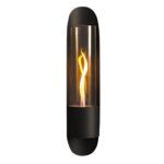 Εστία Φωτιάς Cycloflame Wall Tenderflame - 16.6x81x17.5cm - Black