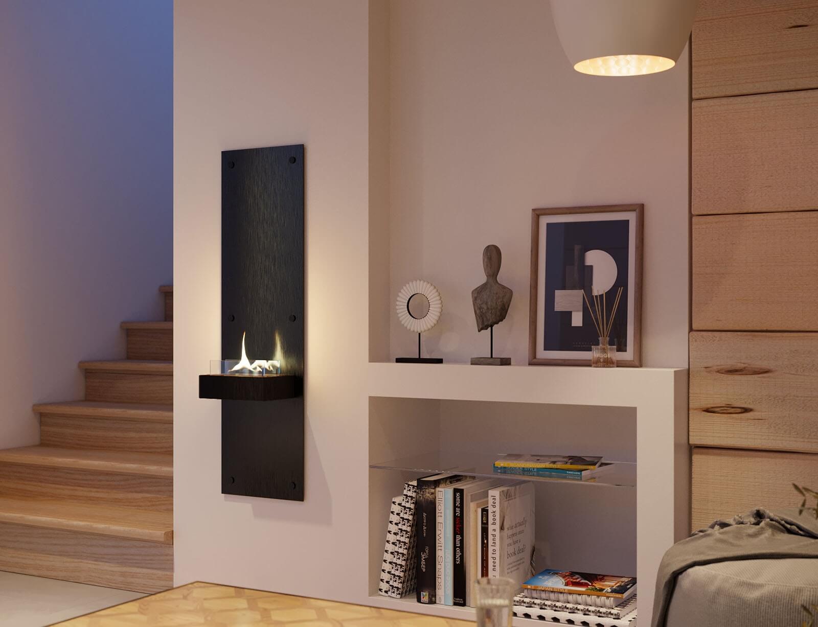 Tζάκι Alto Tenderflame - 40x23x130cm - Black