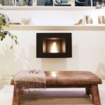 Tζάκι Wall Tenderflame - 82x23x60cm - Black