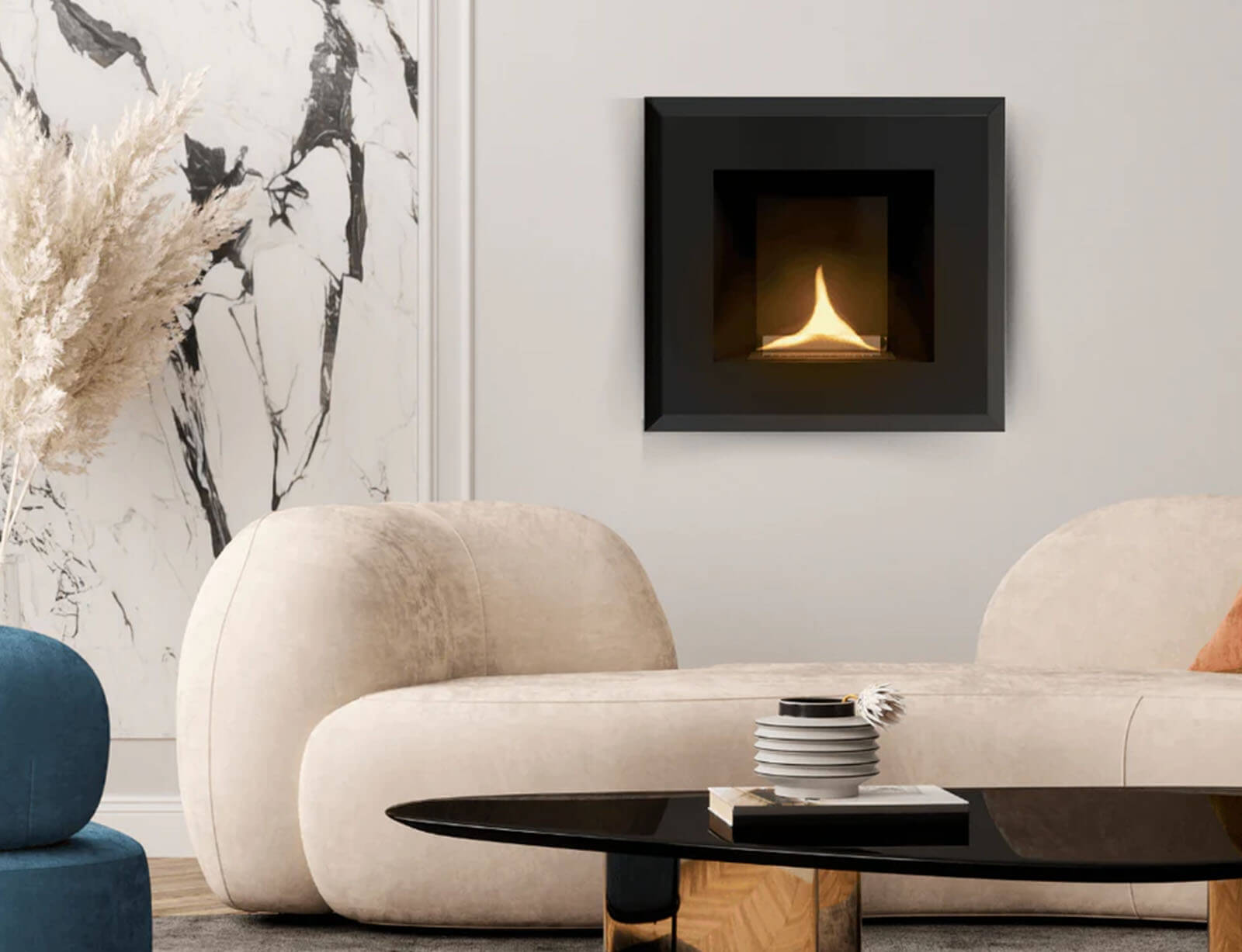 Tζάκι Contour Tenderflame - 59x21x59cm - Black