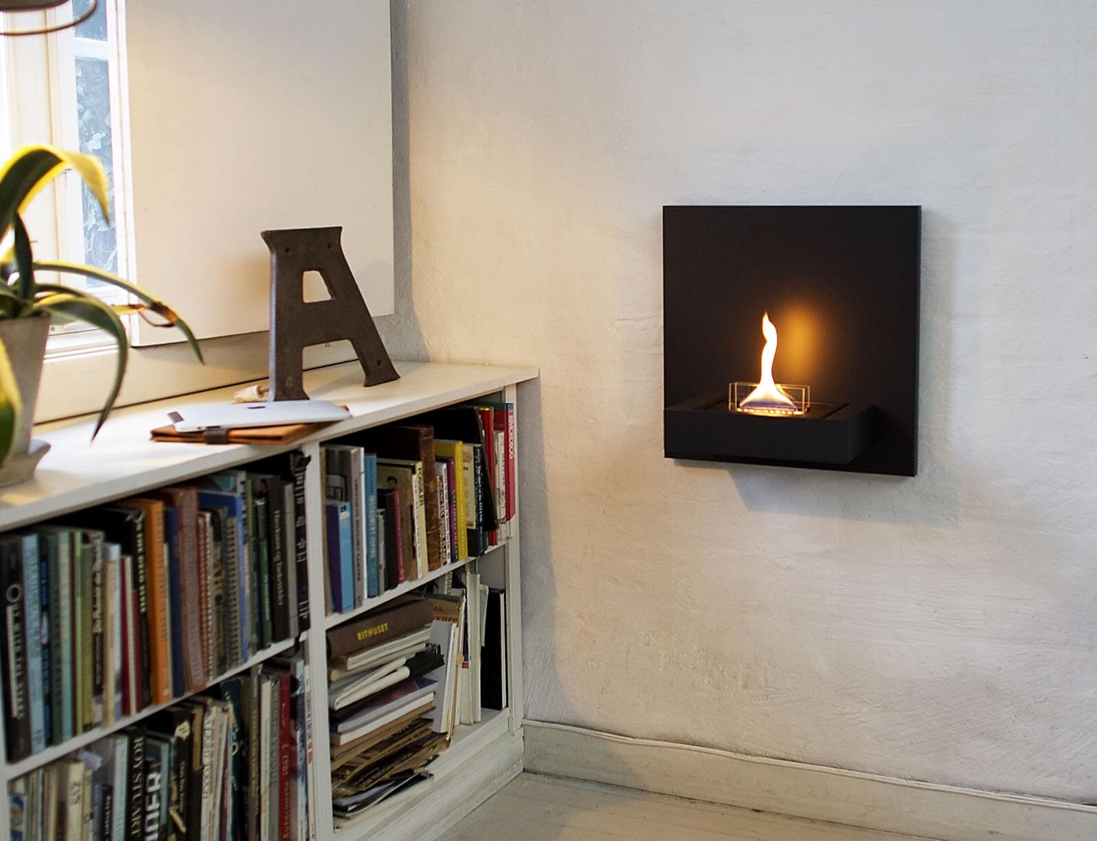 Tζάκι Square 90 Tenderflame - 45x23x45cm - Black